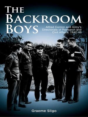 cover image of The Backroom Boys